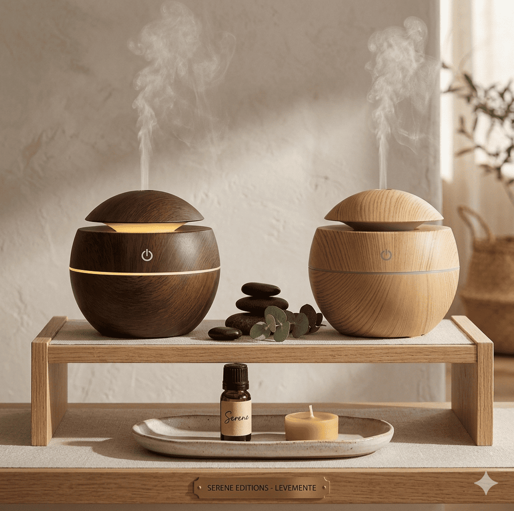 Difusor Ultrassônico Serene – Edição Wood
